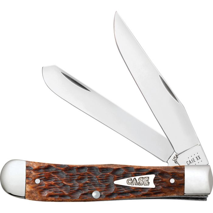 Case Cutlery Trapper Brown Bone