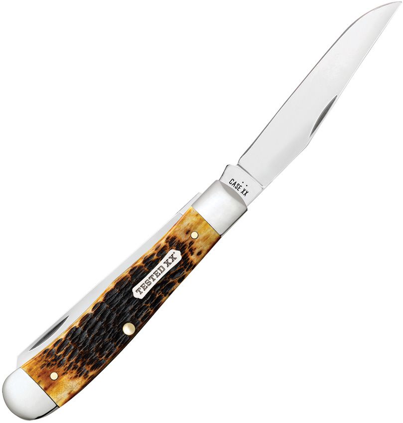 Case Cutlery Trapper Burnt Amber CS