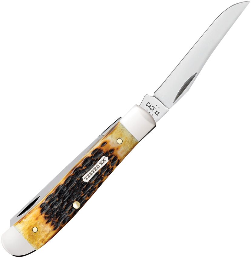 Case Cutlery Mini Trapper Burnt Amber CS
