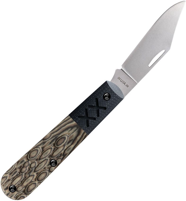 Case Cutlery Crossroads XR Barlow Fossil/S35VN