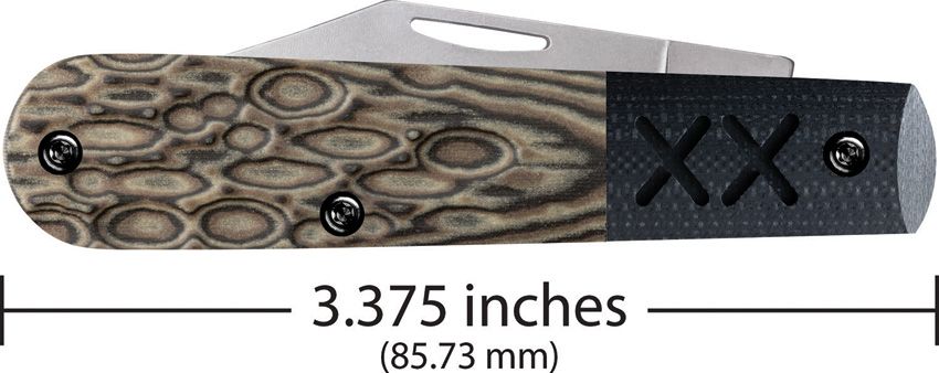 Case Cutlery Crossroads XR Barlow Fossil/S35VN