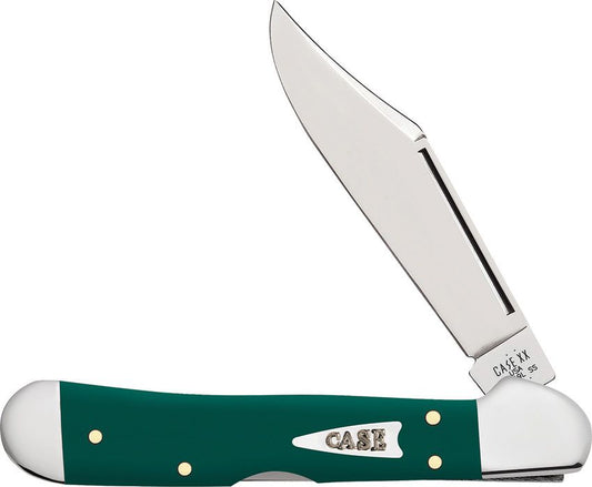 Case Cutlery Mini Copperlock Spruce Green