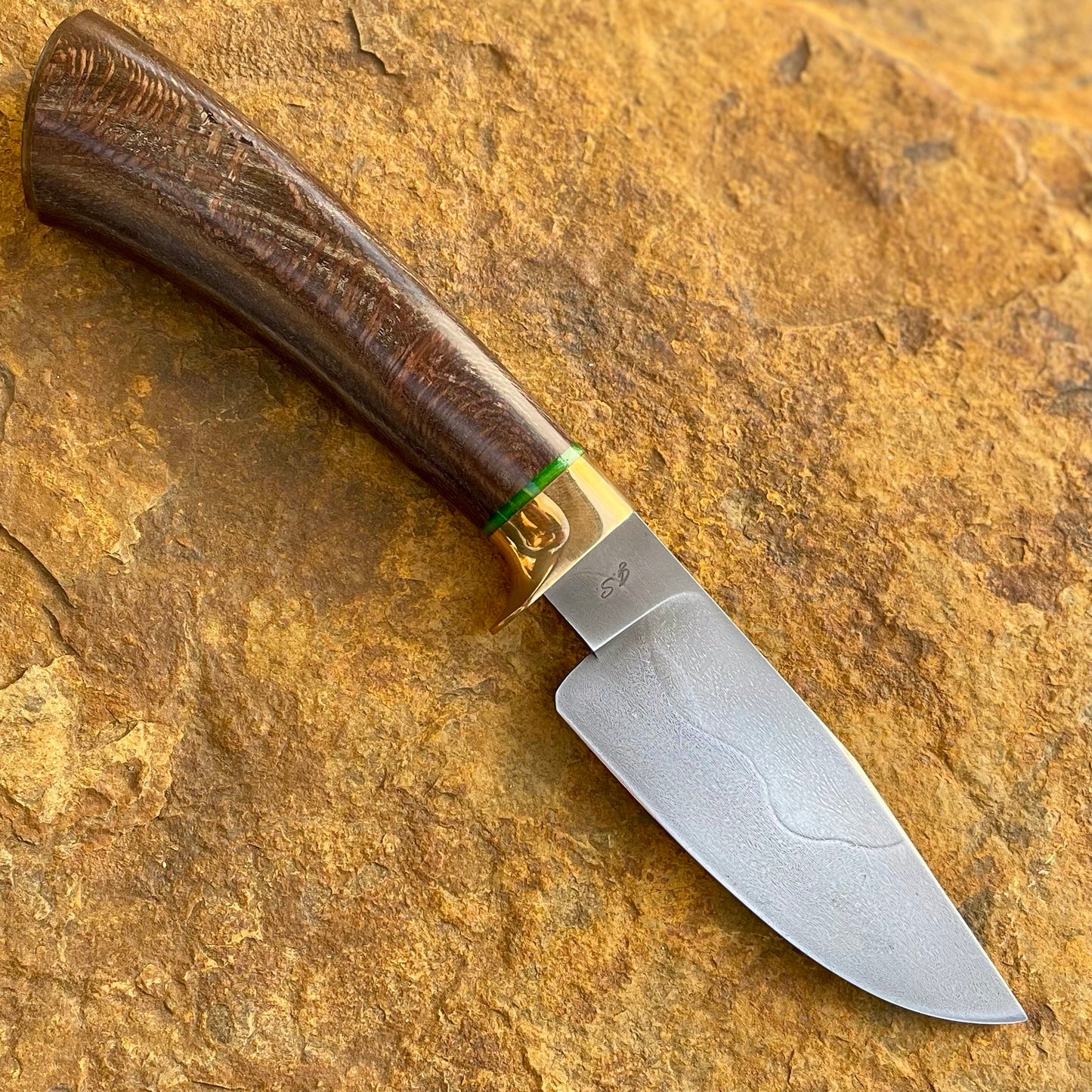 Hunter in Thermite Steel w/ Black Sycamore