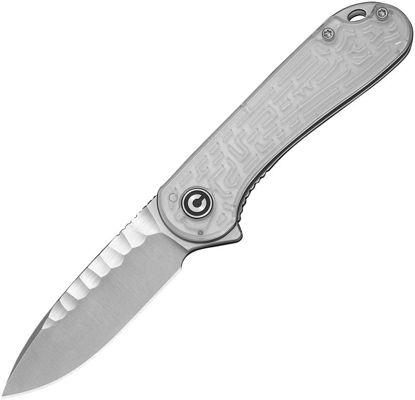 Civivi Elementum Linerlock Clear Lexan Maze Nitro V