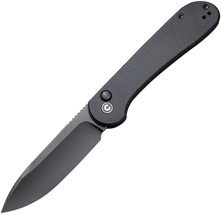 Civivi Elementum Button Lock Black 14C28N