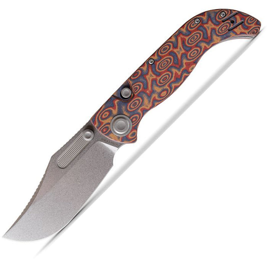VOSTEED Naga Top Linerlock Raindrop S35VN
