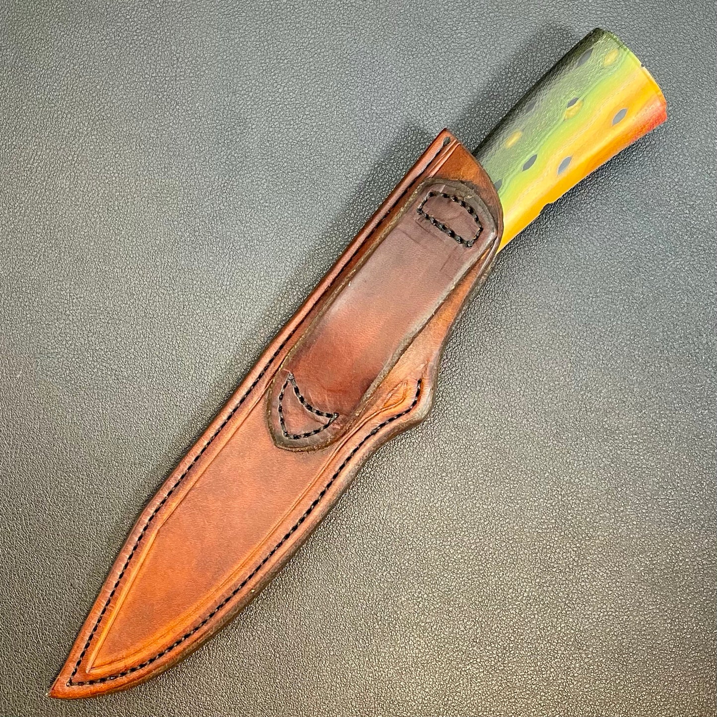 Damascus Tiger Trout B&T w/ G-Carta