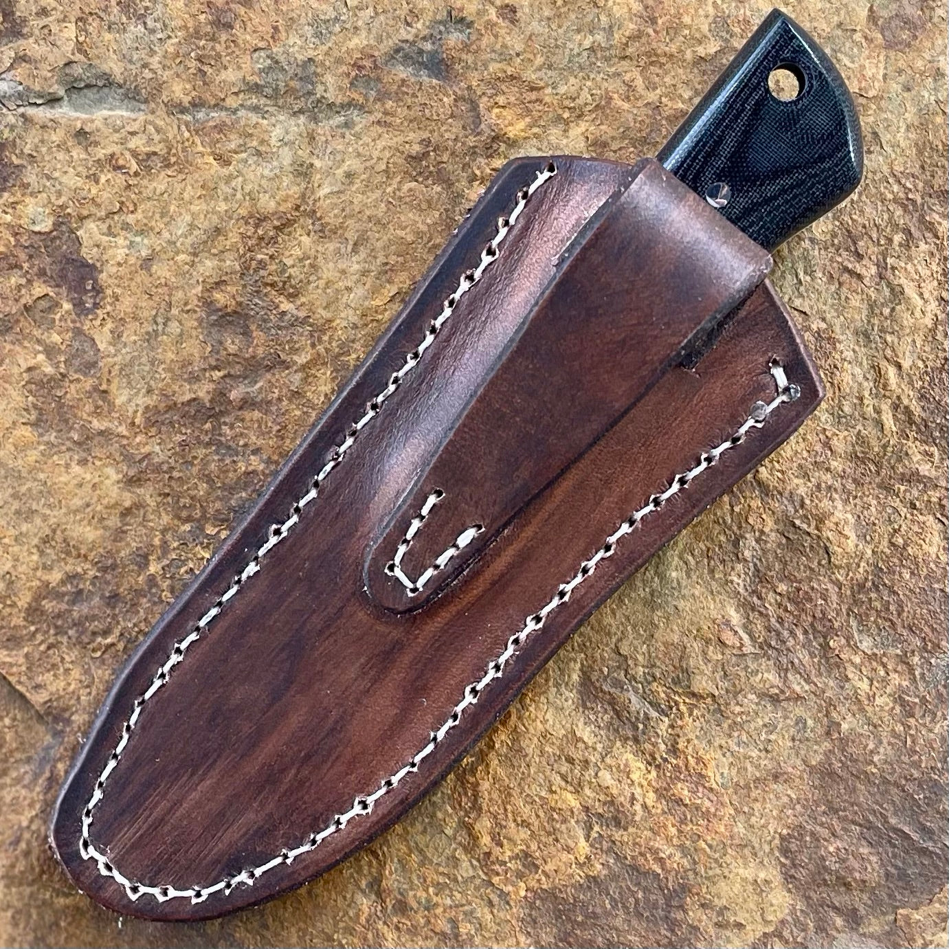 Mini Muk EDC/Skinner in Nitro V w/ Black Micarta