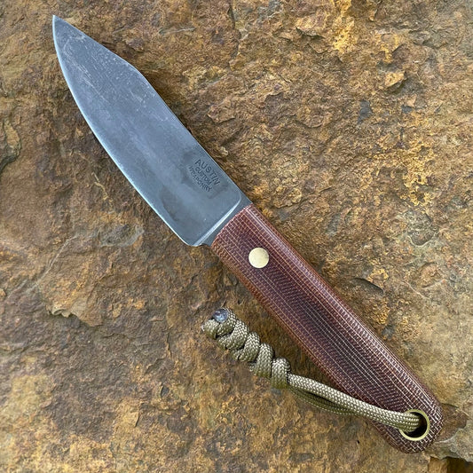 Patch Knife in 8670 w/ Natural Canvas Micarta