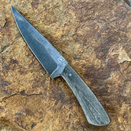 Fighter in 1080 w/ Green Micarta