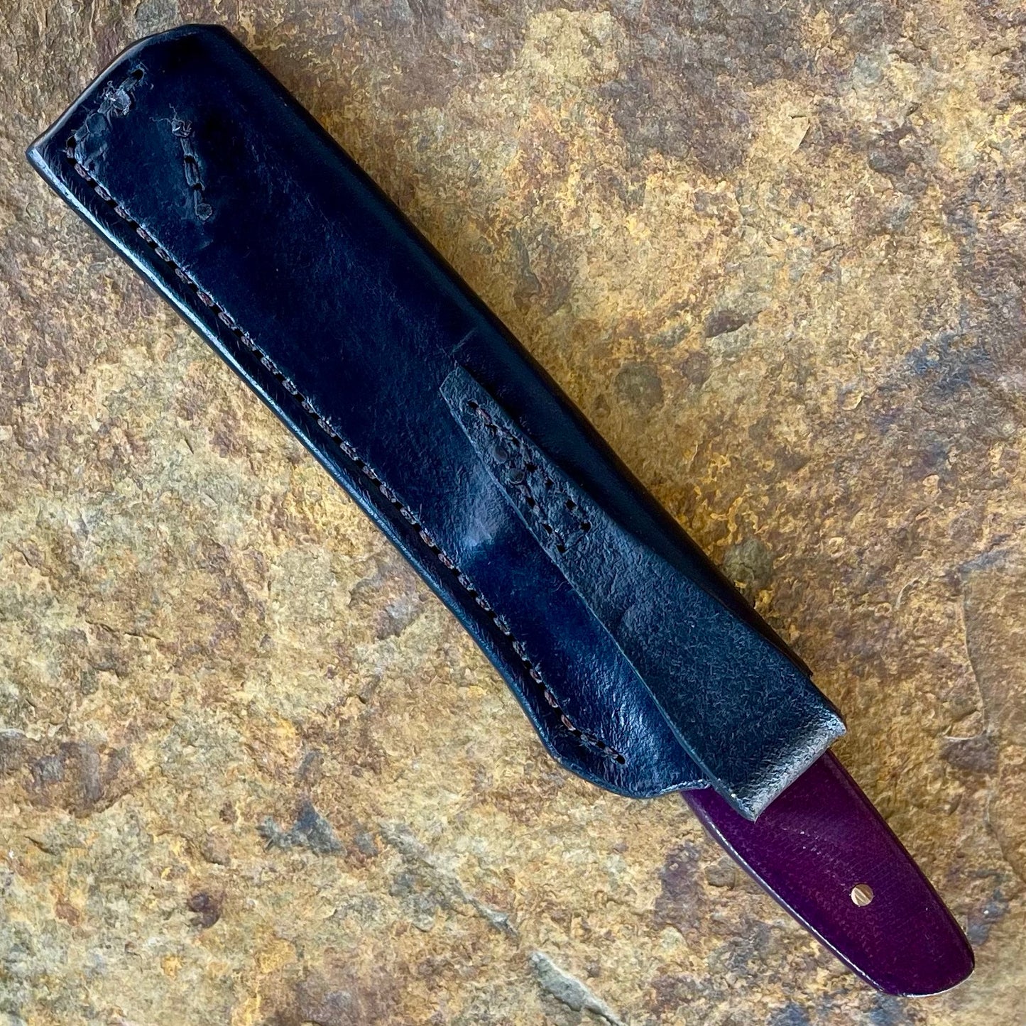 Semi Skinner in D2 w/ Maroon Micarta