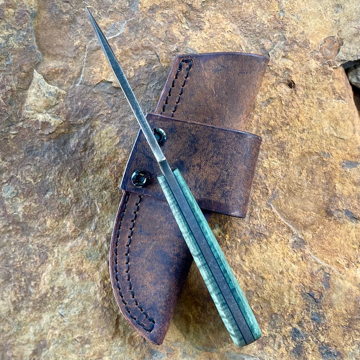 Bird & Trout in 52100 w/ Green Curly Maple