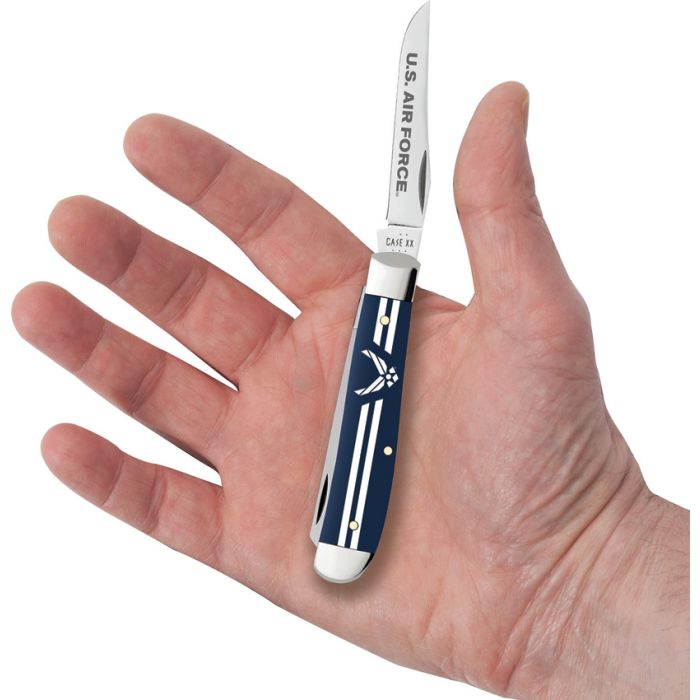 Case Cutlery U.S. Air Force Mini Trapper Blue