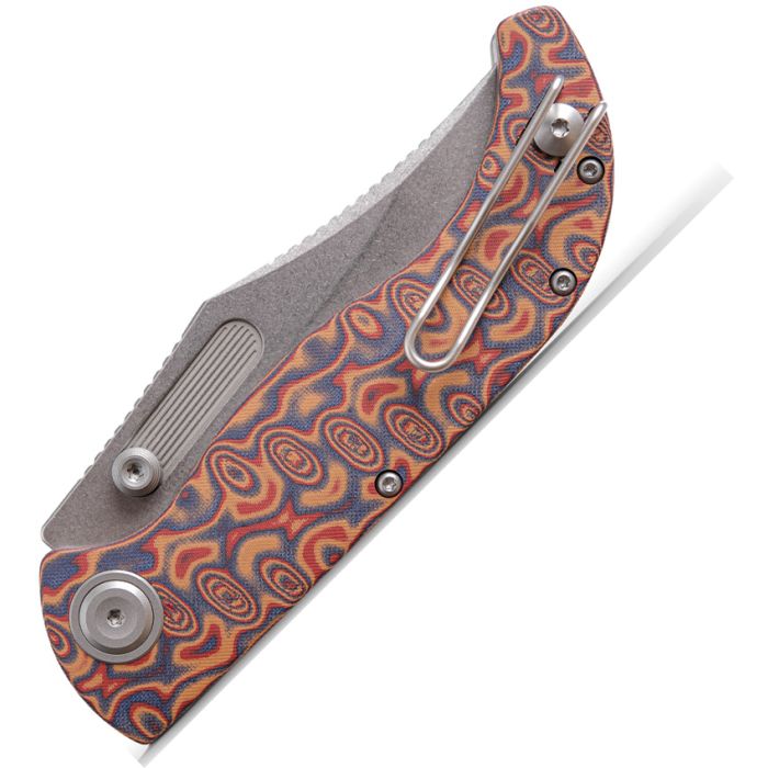 VOSTEED Naga Top Linerlock Raindrop/S35VN