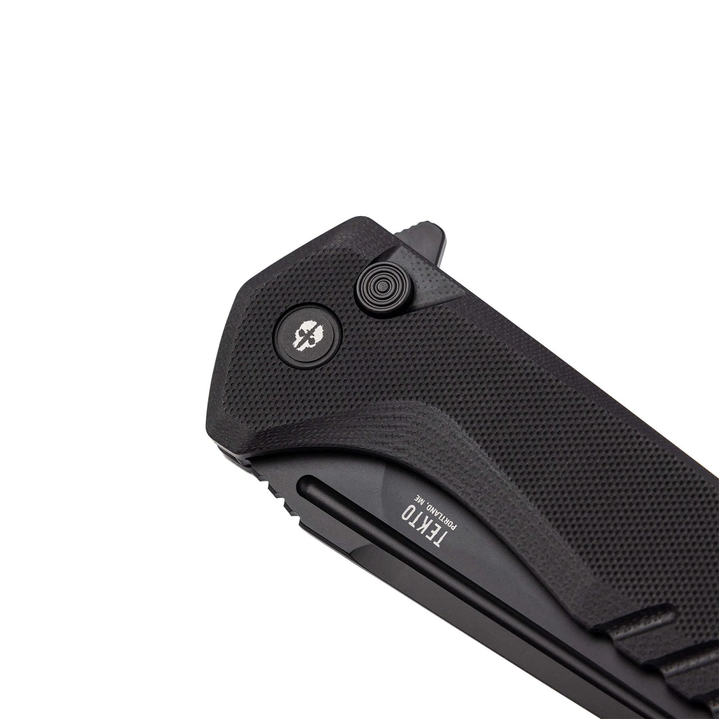 Tekto F3 Charlie Button Lock Blk G10/Blk D2