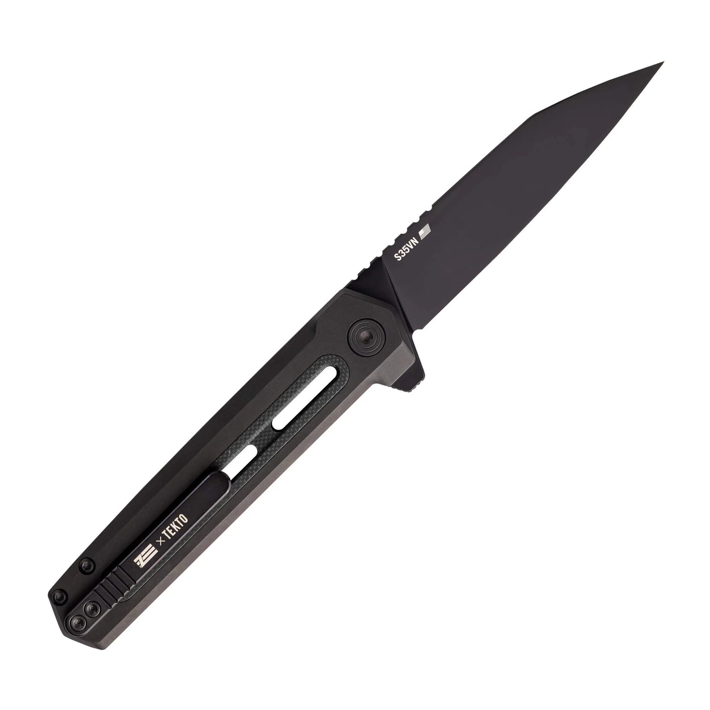 Tekto F4 Echo Alum & Blk G10/Blk S35VN