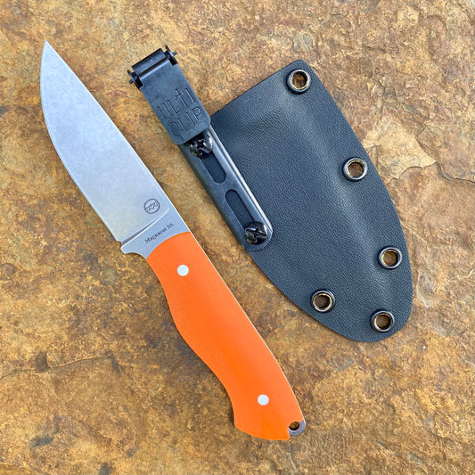 RazOrr 2.0 in Magnacut SS w/ Orange G10