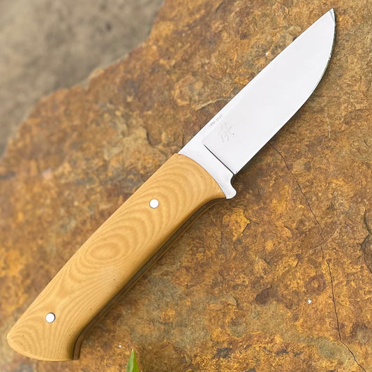 Bush Craft in 125CR1 w/ Bone Linen Micarta