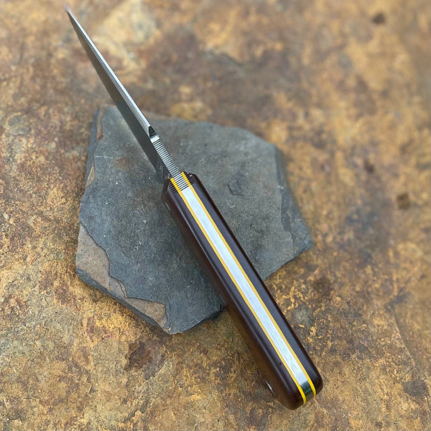 Pocket Knife in CPM154 w/ Vintage Micarta