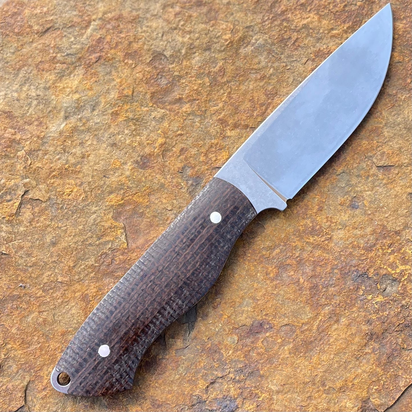 RazOrr 2.0 in Magnacut SS w/ Burlap Micarta