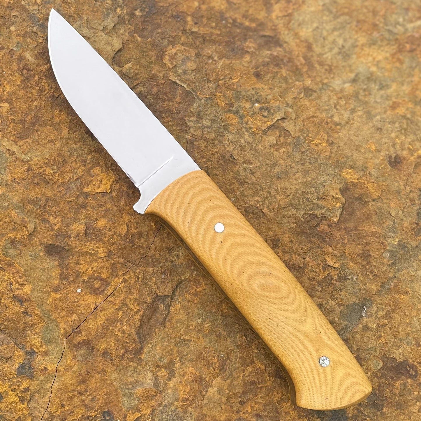 Bush Craft in 125CR1 w/ Bone Linen Micarta