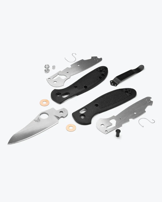 Benchmade Mini Griptilian (Sheepsfoot) Blk Grivory/S30V