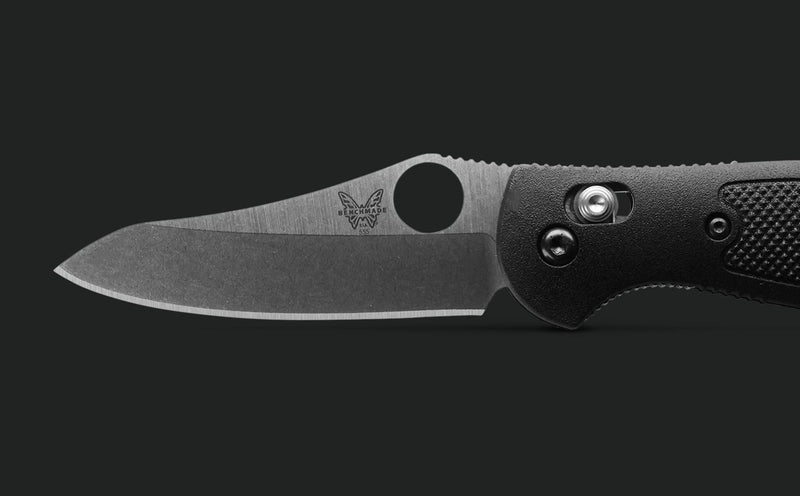 Benchmade Mini Griptilian (Sheepsfoot) Blk Grivory/S30V