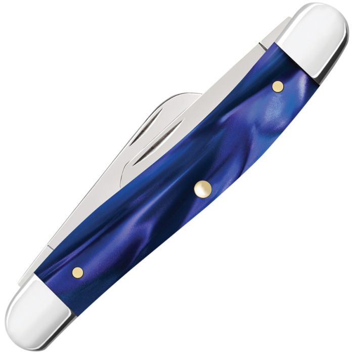 Case Cutlery Medium Stockman Blue Pearl Kirinite