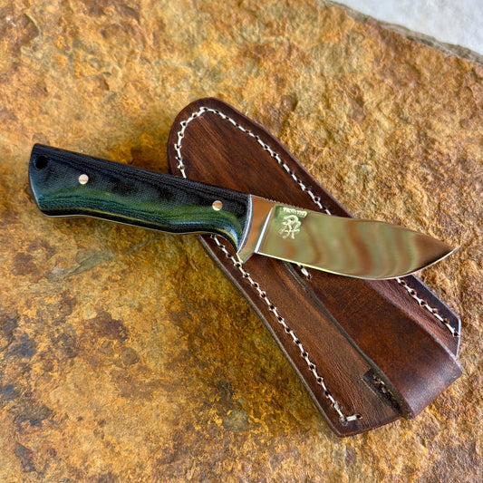 Mini Muk EDC/Skinner in Nitro V w/ Black Micarta