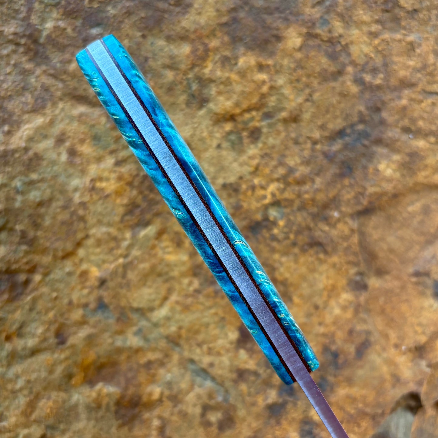 Hunter in 1080 w/ Blue Dyed Maple