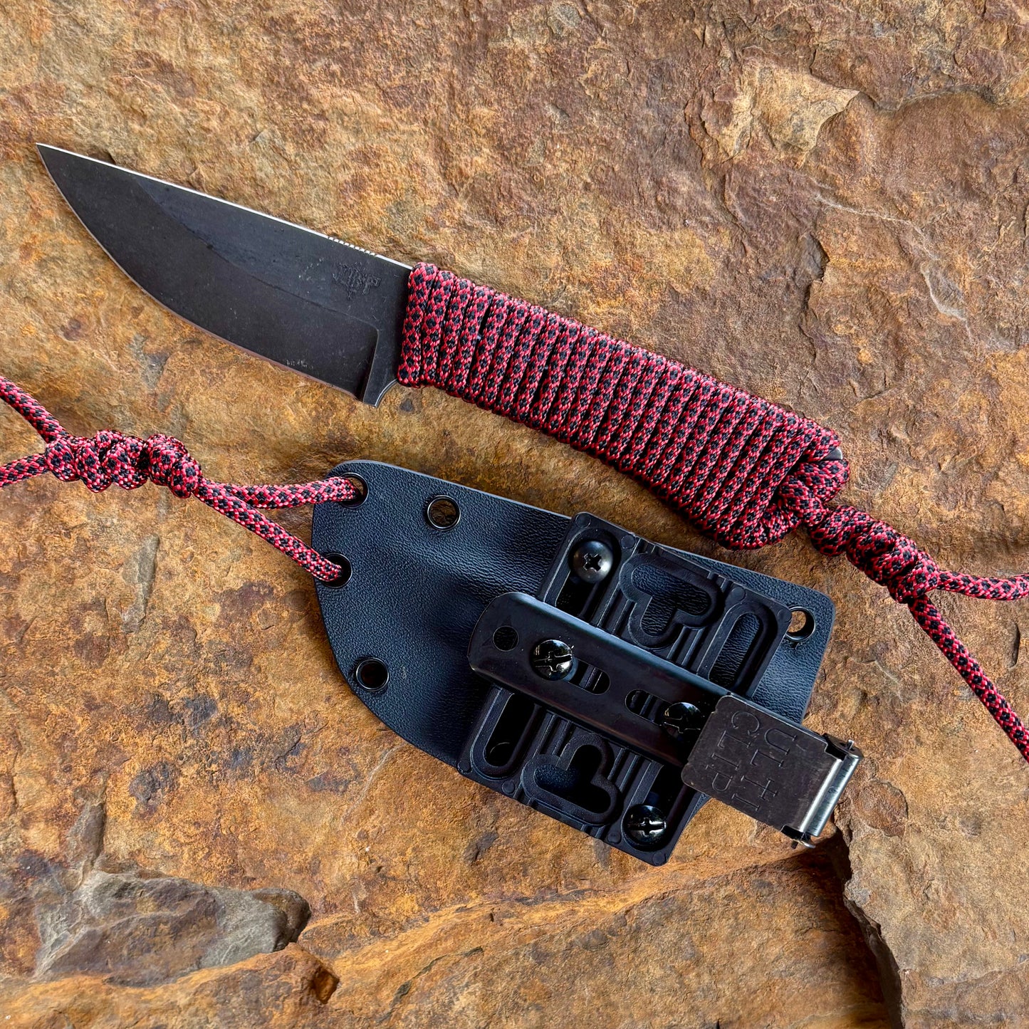 Survival EDC Bobcat in 80CrV2 w/ Paracord