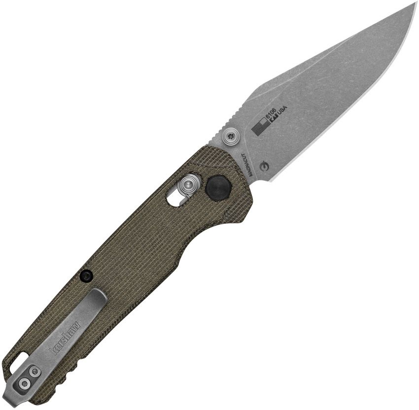 Kershaw Bel Air DuraLock Grn Micarta/MagnaCut