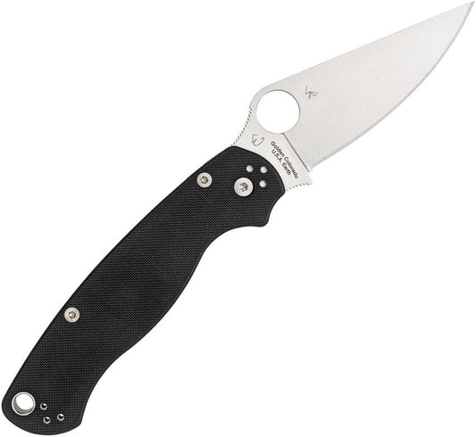 Spyderco Para Military 2 Black G10/S45VN Left