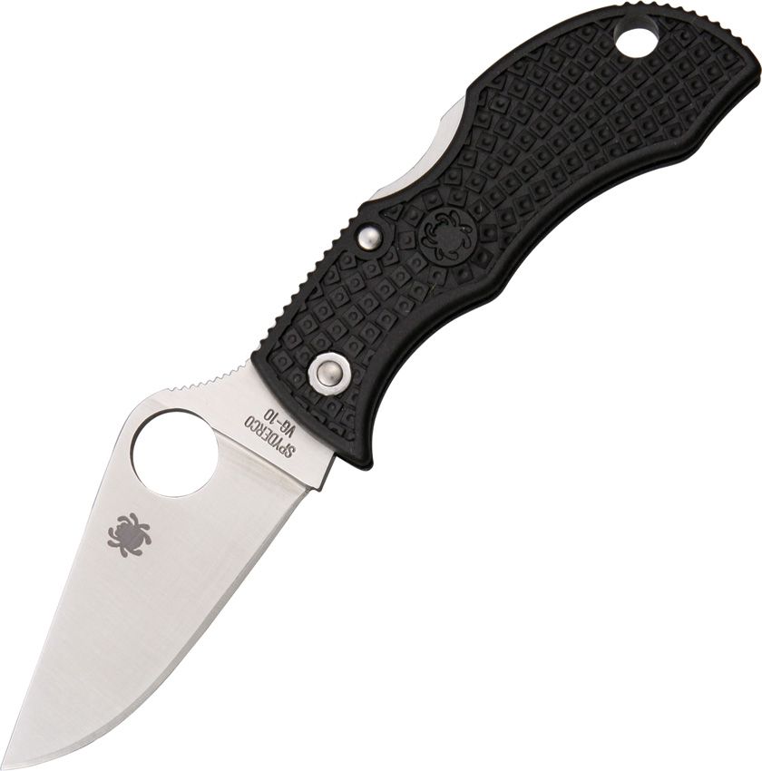 Spyderco Manbug Lockback Black – Arkansas Knife Shop