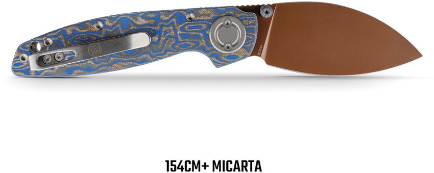 VOSTEED Shilin Cutter Vanchor/Ocean Micarta/154CM