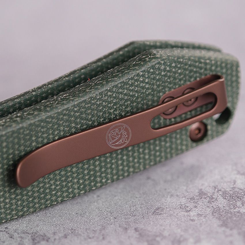 VOSTEED Raccoon Grn Micarta/14C28N