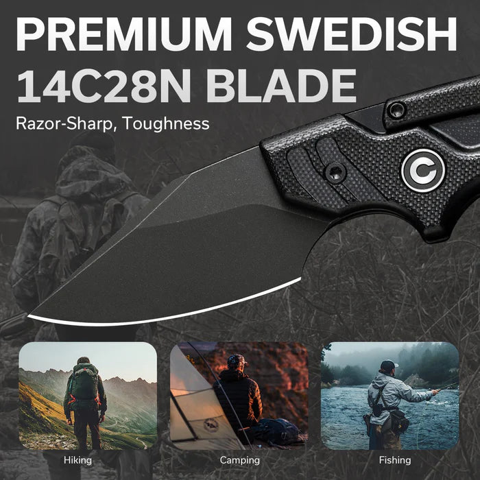 Civivi Typhoeus Adjustable Black G10/14C28N