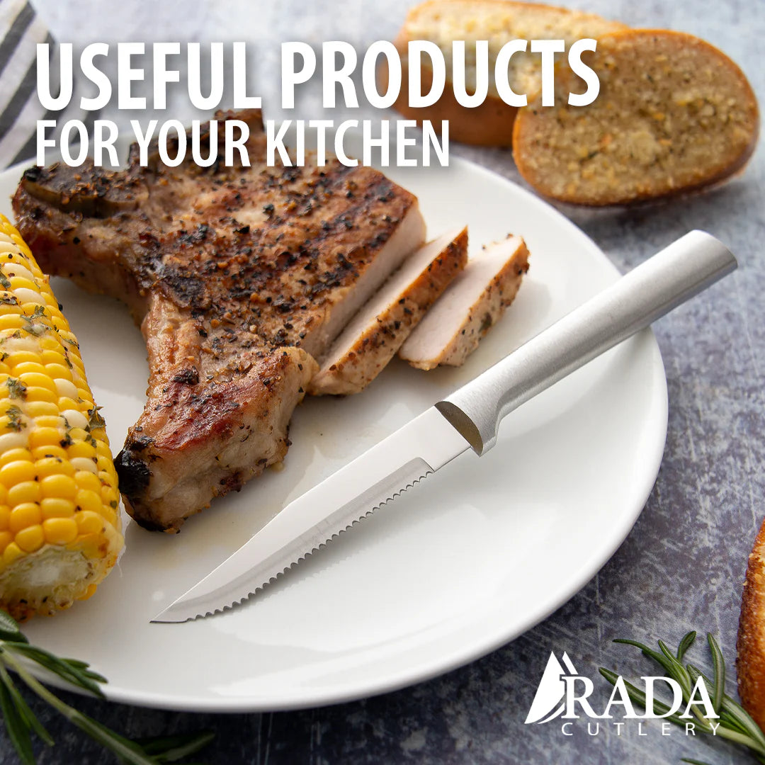 Rada Four Serrated Steak Knives