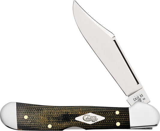 Case Cutlery Mini Copperlock Canvas Micarta