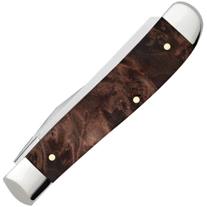 Case Cutlery Mini Trapper Burl