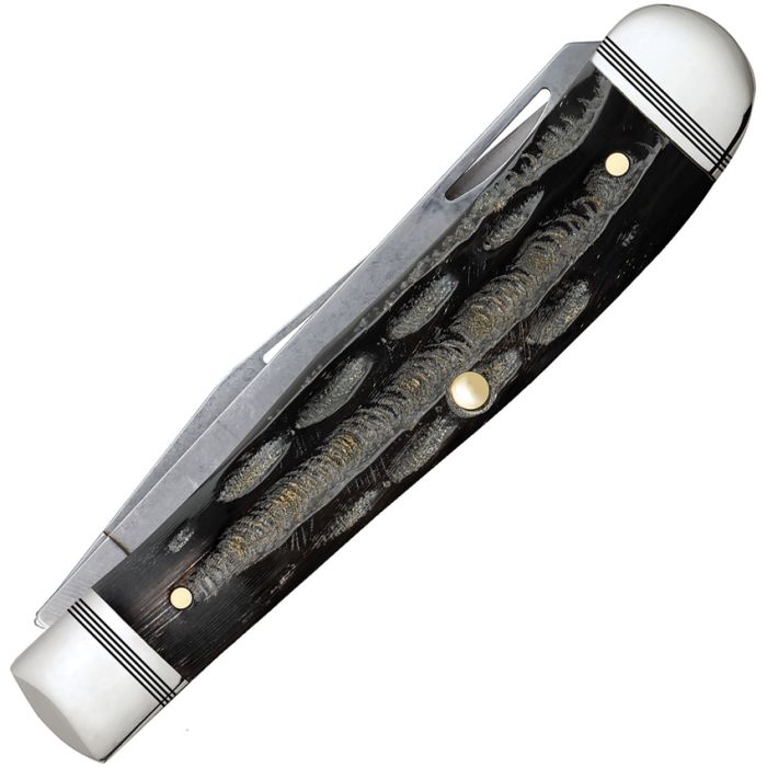 Case Cutlery Trapper Jigged Buffalo Horn S35VN